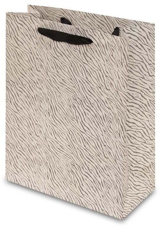 Pigmejka Torebka Prezentowa PIGMEJKA, beżowo-brązowa, 32x26x12 cm