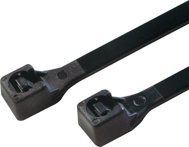 LogiLink Organizer Zestaw opasek zaciskowych 100szt dł 30cm czarne KAB0004B KAB0004B