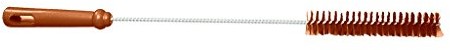 Maya Professional Tools Maya Professional Tools 10754-12 szczotka do rur średnio twarda, FBK/higieniczna żywność, 30 mm x 150 mm x 500 mm, brązowa 10754-12