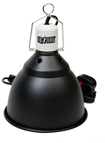 Exo Terra Light Dome reflektor UV z aluminium, 18 cm, wielokolorowa