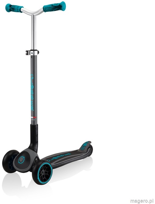 Globber Hulajnoga 3-kołowa Master Prime Black Teal 664-105 664-105