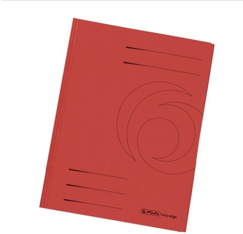 Herlitz uziomów Binder A4 Rec. Intensywne kolory 10er, czerwony 11076445