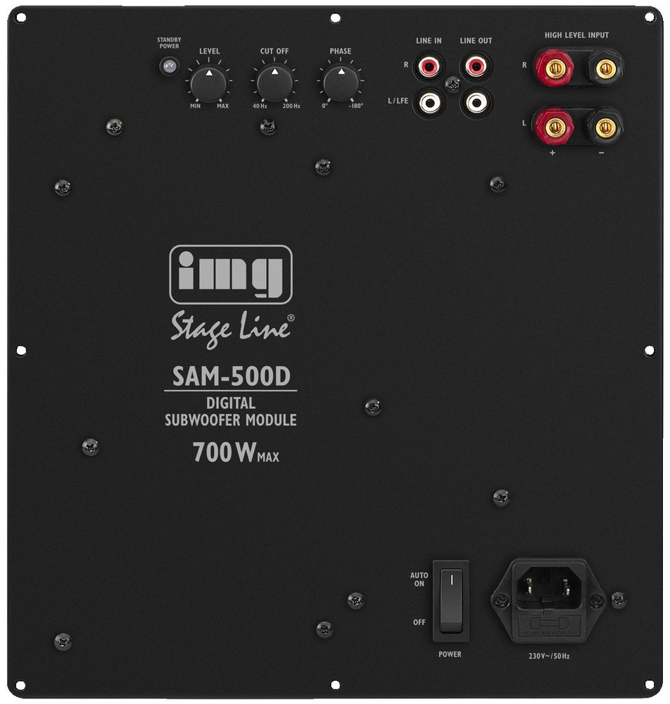 IMG Stage Line SAM-500D Aktywny, cyfrowy moduł subwoofera 52947