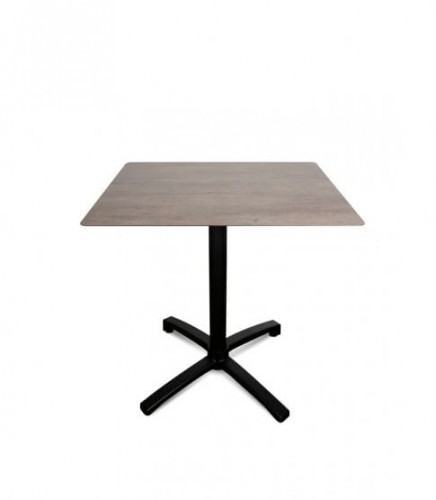Resol Stół Drop 80x80 Black-Ash Oak 4629