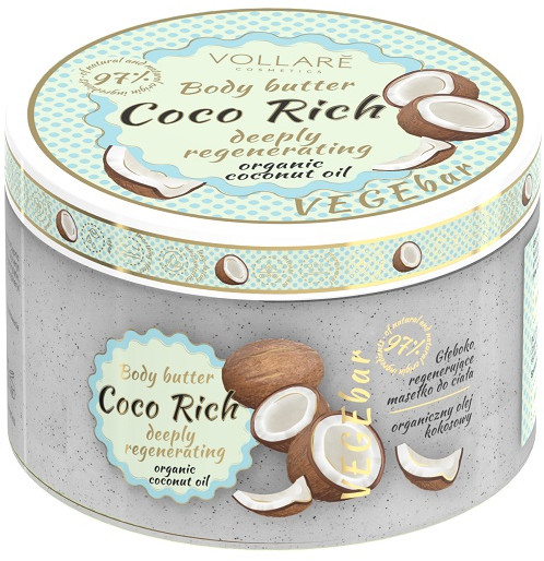 Vollare VEGEbar Coco Rich głęboko regenerujące masło do ciała 200ml