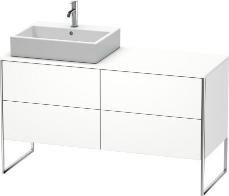 Duravit XSquare Szafka podumywalkowa 140x54,8x77,8 cm stojąca biały połysk XS4923L8585 Kraków