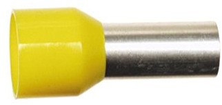 ACV 340250 tulejek kablowych 25.0 MM, żółty, 100 sztuk 340250