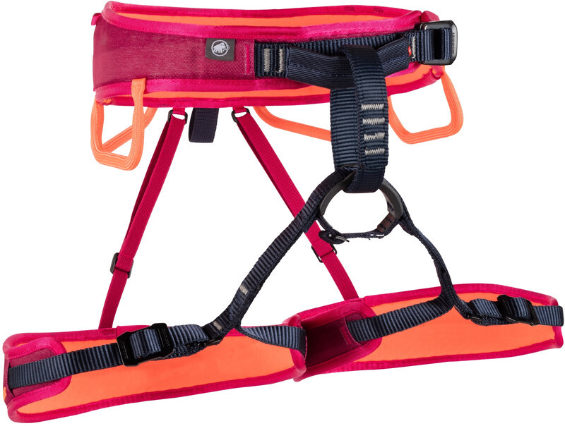 Mammut Ophir Fast Adjust Uprząż Kobiety, sundown/safety orange M 2021 Uprzęże biodrowe 2020-01351-6373-112