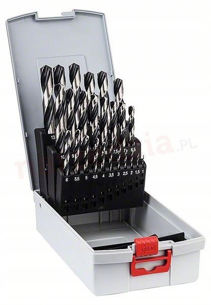 Zestaw Wierteł 25 Szt. Pointteq Do Metalu 1-13MM