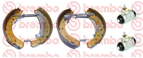 BREMBO Zestaw szczęk hamulcowych K 23 036
