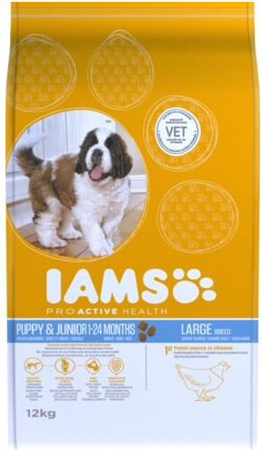 IAMS ProActive Health Puppy & Junior Large Breed Chicken 3 kg