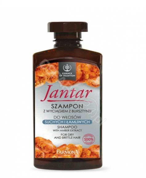 Farmona Jantar szampon do włosów suchych i łamliwych 330 ml