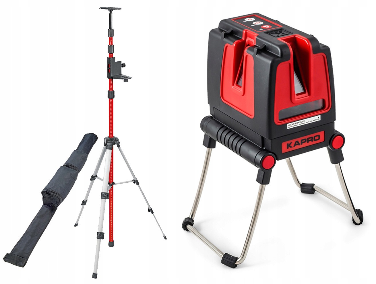 Kapro KA873S Niwelator Laserowy Statyw Tyczka 3,2m