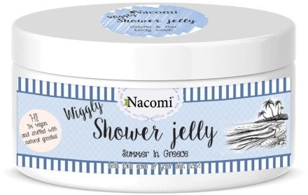 Nacomi Galaretka pod prysznic Greckie lato - Shower Jelly Summer in Greece 100g