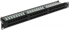 ABCVISION PATCHPANEL RJ-45 PP-48/RJ/6C RACK 19 1U KAT.6 PP-48/RJ/6C