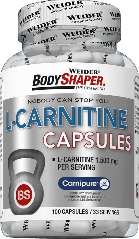 Weider L-Carnitine Capsules 100 kaps WEI/122 WEI/122