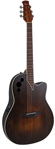 Applause Applause AE44-7S Elite Mid Cutaway gitara elektroakustyczna, satynowa Vintage Varnish AP521218