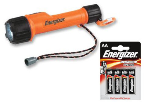 Energizer Latarka ręczna Atex 2AA + 4x baterie alkaliczne Alkaline Power LR6 AA