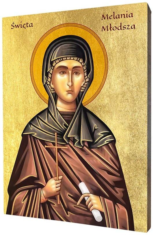 Art Christiana Ikona świętej Melanii Młodszej ACHI295