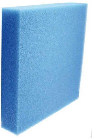 Amtra amtra a3050080 ie024 biocell filtr piankowy przycięte paski, S, 50 x 50 x 5 cm, niebieski