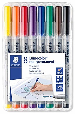 Staedtler 316 WP8 ST Zestaw Zakreślaczy, Wielokolorowy, 8 sztuk 316 WP8 ST