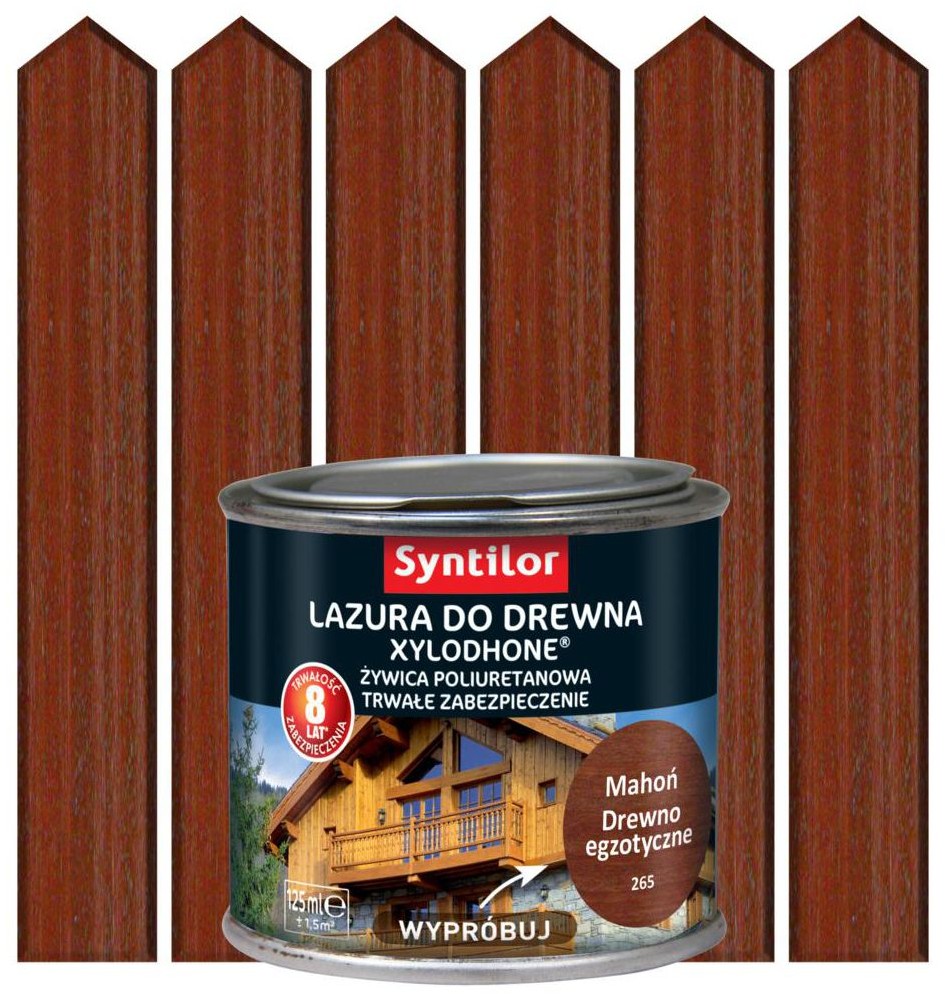 Syntilor Lazura do drewna XYLODHONE HP 0.12 l Mahoń drewno egzotyczne