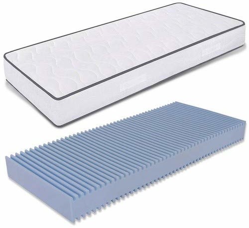 MiaSuite Mia Suite matrasses, biały, 80 x 180 x 18 cm