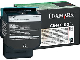 Lexmark Toner Lexmark black | 6000str | C544 / X544 / X546dtn / X548 C544X1KG