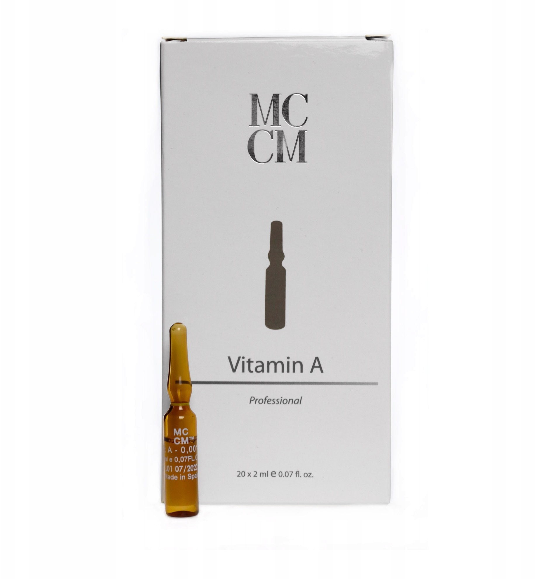 Ampułka Witamina A MCCM derma roller mezoterapia