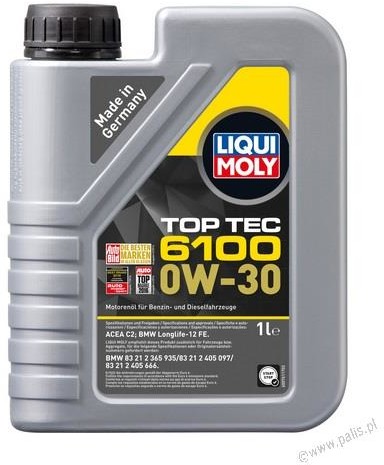 Liqui Moly Top Tec 6100 0W30 1L