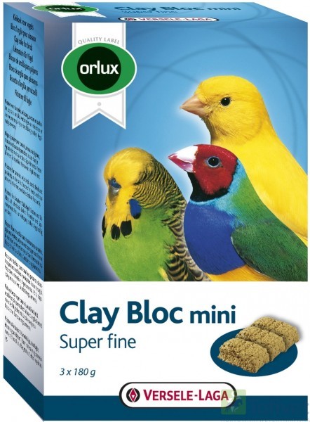 Versele-Laga Pick Bloc mini 540g Kostka gliniana dla małych ptaków VL-424100