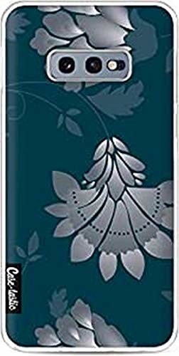 Samsung Casetastic Etui na telefon Galaxy S10e, cienkie etui z tworzywa TPU. Amortyzujące uderzenia i odporne na zarysowania etui do Galaxy S10e - Grey Dahlia Flower - CASETASTIC 90421