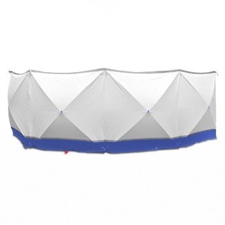 Trotec Parawan 4*180*180 bialo-niebieski