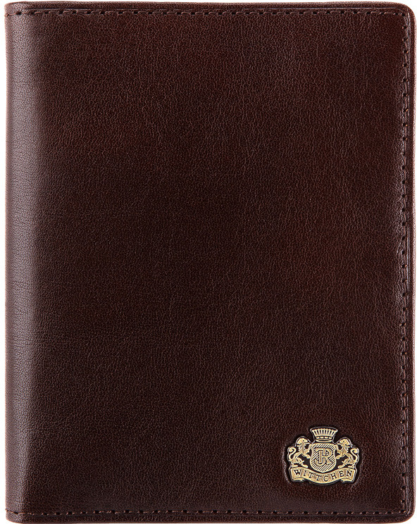 Wittchen Etui na dokumenty skórzane z transparentnymi kieszeniami 10-2-163-4