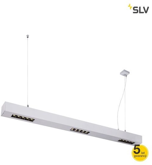 SLV SPOTLINE Q-LINE 1m 4000K wisząca 30° srebrno szara 1000934
