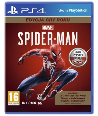 Spider-Man Edycja GOTY GRA PS4