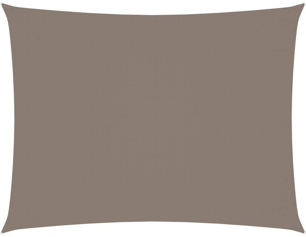 vidaXL Prostokątny żagiel ogrodowy, tkanina Oxford, 2,5x3,5 m, taupe vidaXL