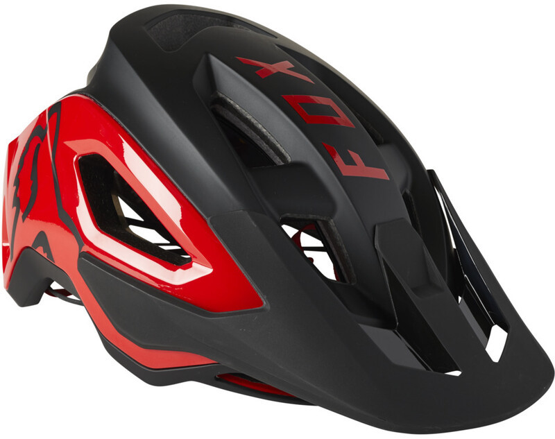 Fox Speedframe Pro Kask Mężczyźni, black/red L | 59-63cm 2021 Kaski MTB 26801-017-L