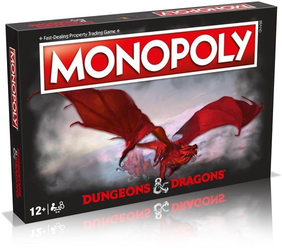 Winning Moves Dungeons & Dragons Monopoly (ENG)