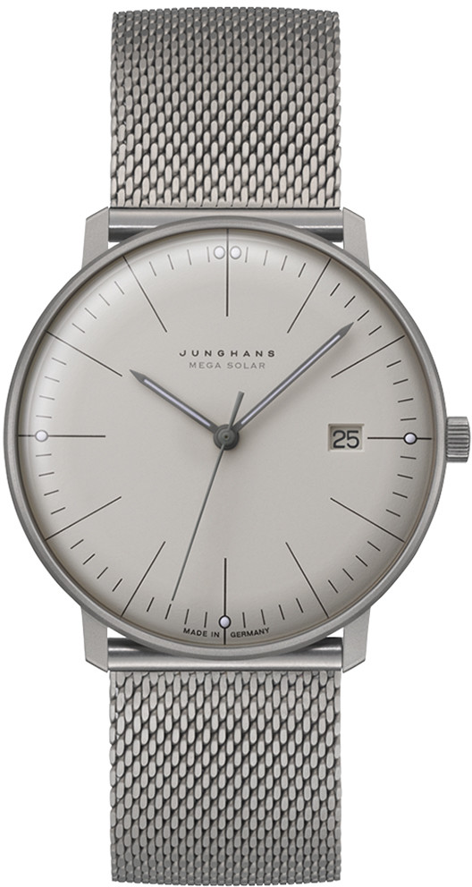 Junghans Zegarek 59/2022.46 Max Bill Mega Solar -