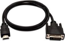 V7 Kabel  HDMI DVI-D 1m czarny V7HDMIDVID-01M-1E V7HDMIDVID-01M-1E