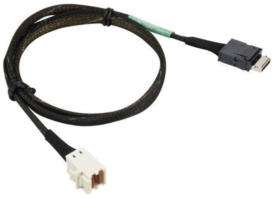 Zdjęcia - Kabel Supermicro CBL-SAST-0972  SAS 0,7 m Czarny CBL-SAST-0972 