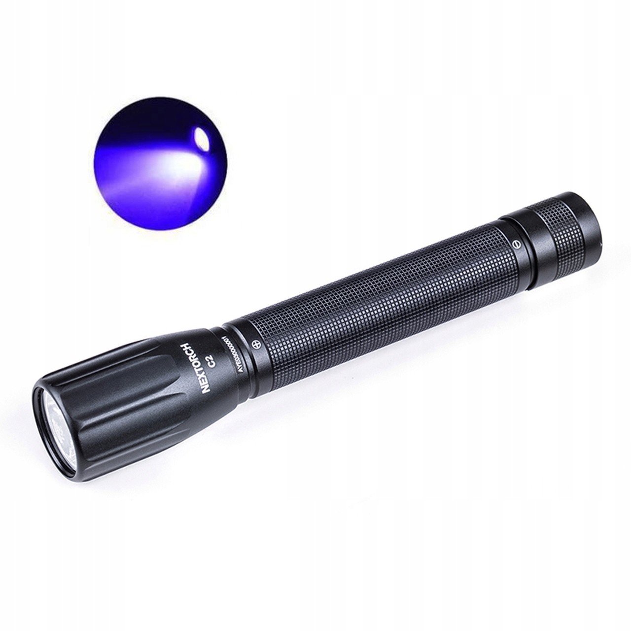 NEXTORCH Latarka Uv C2 lampa do bursztynu 405 nm