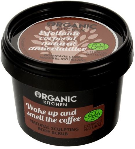 ORGANIC KITCHEN Modelujący Scrub do Ciała Obudź się i Poczuj Zapach Kawy, Organic Kitchen, 100ml