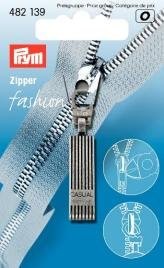 Prym Fashion zamek, Casual, stare srebro, 1 szt. 482139