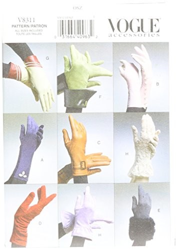 Vogue v8311 wykrój do szycia, wygląda elegancko, Extra ekstrawagancko, modny V8311OSZ