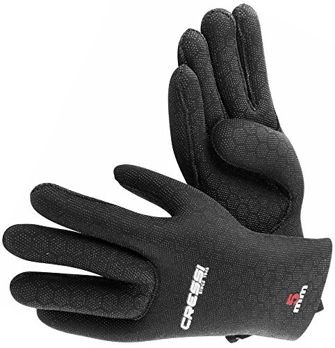 Cressi High Stretch, rękawice do nurkowania Premium Neopren 2,5/3,5/5 mm, czarny, l LX475903