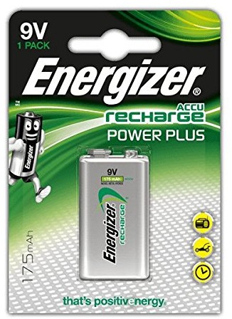 Energizer Extreme akumulator czarno, srebrny ENGRC9V175