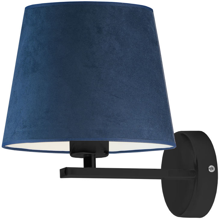 LYSNE Nowoczesna lampka na ścianę PUNA VELVET 14665V/2