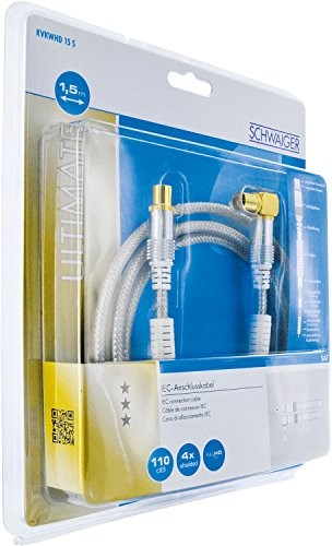 Schwaiger GmbH Schwaiger KVKWHD15S 531 kabel koncentryczny 4004005205329